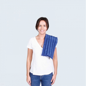 Natural Lupin Pack - Large Body Heating Pad - Lupin Body Large - Cotton Cordouroy - Blue
