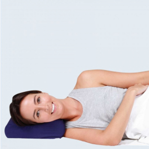 SleepAway Travel Pillow - Traditional Foam - Deluxe (Traditional Foam) - Royal Blue