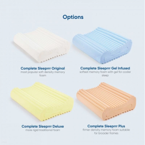 Complete Sleeprrr Traditional - Deluxe Foam Pillow - Firmer Version - Deluxe (Traditional Foam)