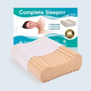 Complete Sleeprrr Plus - Adjustable Memory Foam Pillow - Medium Version - Memory Plus