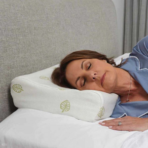 Naturelle Latex Pillow - Contoured, Adjustable, 4 Size Options - Medium Profile
