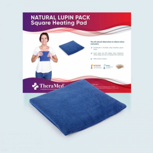 Natural Lupin Pack - Square Heating Pad - Lupin Square - Cotton - Charcoal