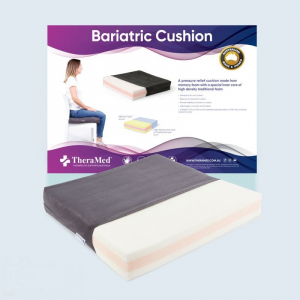 Bariatric Cushion - Large - (50cm x 45cm) - Bariatric Diffuser Cushion - Dura-Fab (Suede)