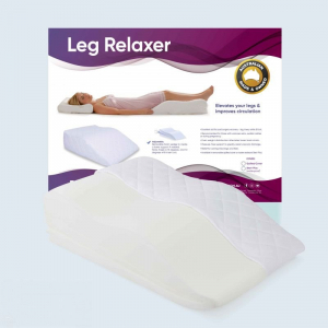 Leg Relaxer Support - Steri-Plus in White Polycotton cover