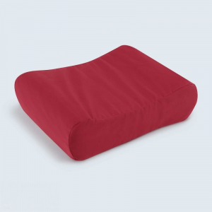 Naturelle Latex Travel Pillow Over Slip - Naturelle Travel Pillow Slip - Medium (Maroon)
