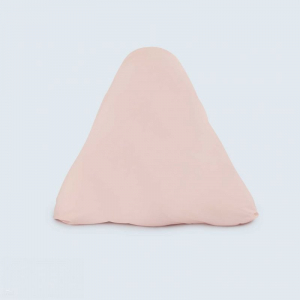 Pyramid Pillow Slip - Ruffled - Red