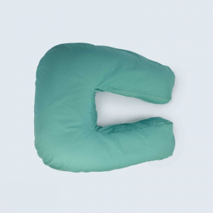 Side Snuggler Pillow - Side Snuggler in Teal Slip - 100% Cotton