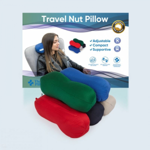 Travel Nut - Travel Support Pillow - Travel Nut Light Grey